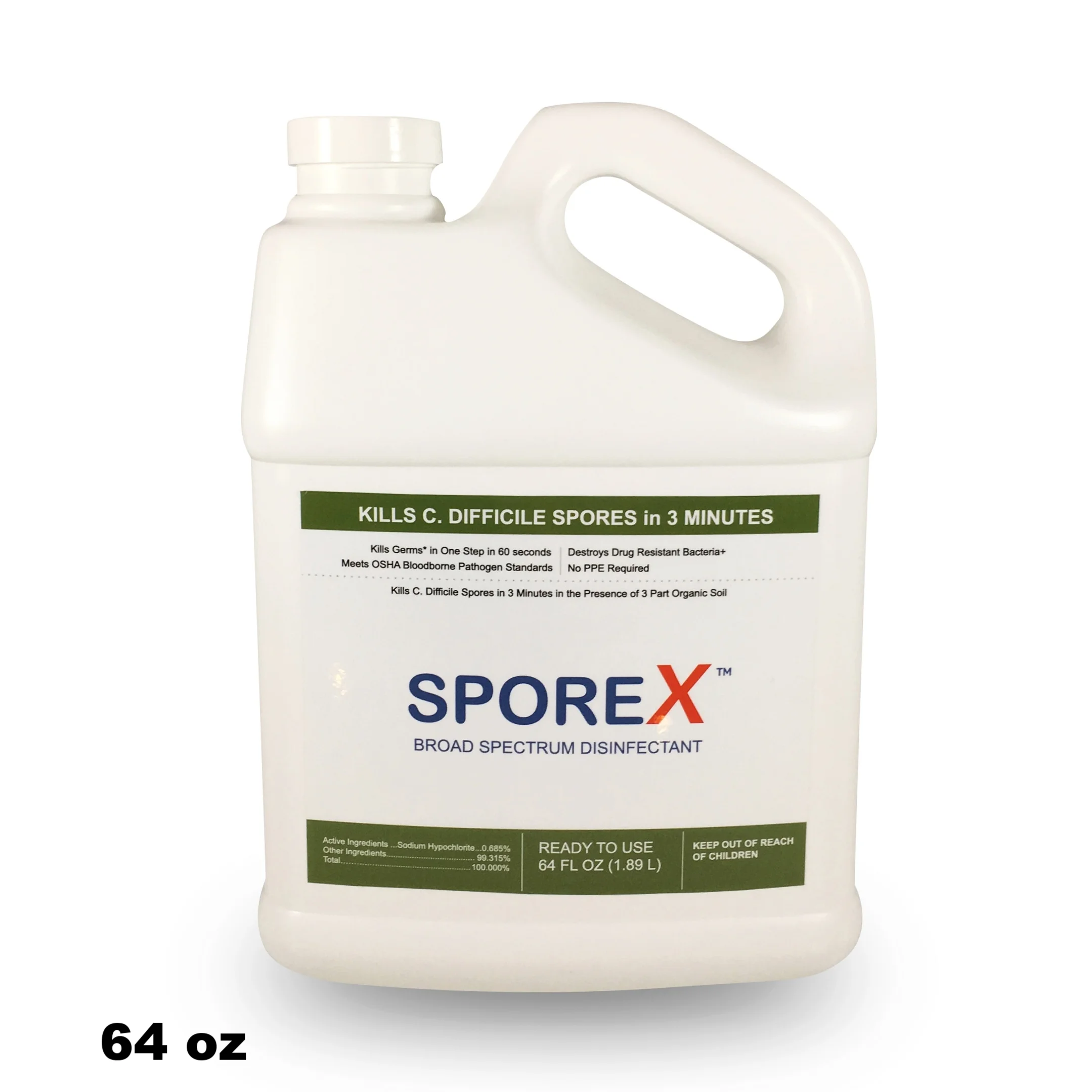 SPOREX™ - Sporicidal Disinfectant — HSP iClean for Health